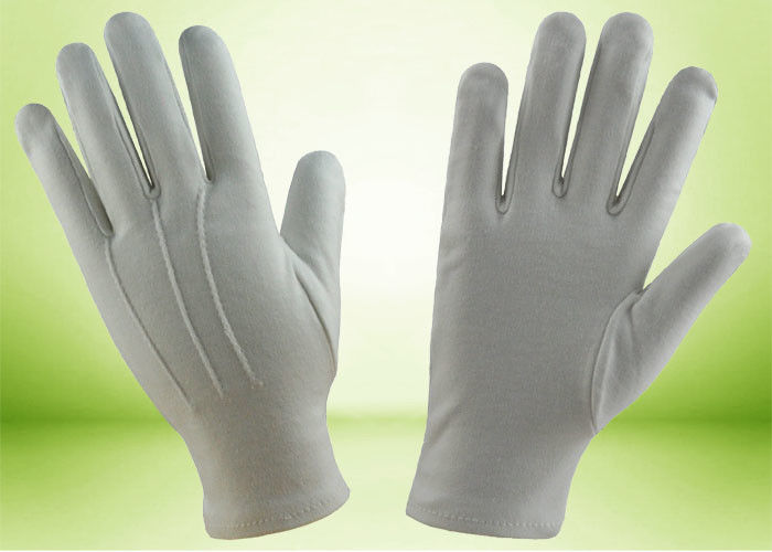 Multi Patternshonor Guard Gloves , Mens White Parade Gloves Simple Style
