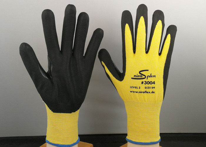 HPPE Knitted Industrial Safety Gloves 13 Gauge With Thumb Tiger Reinforcement